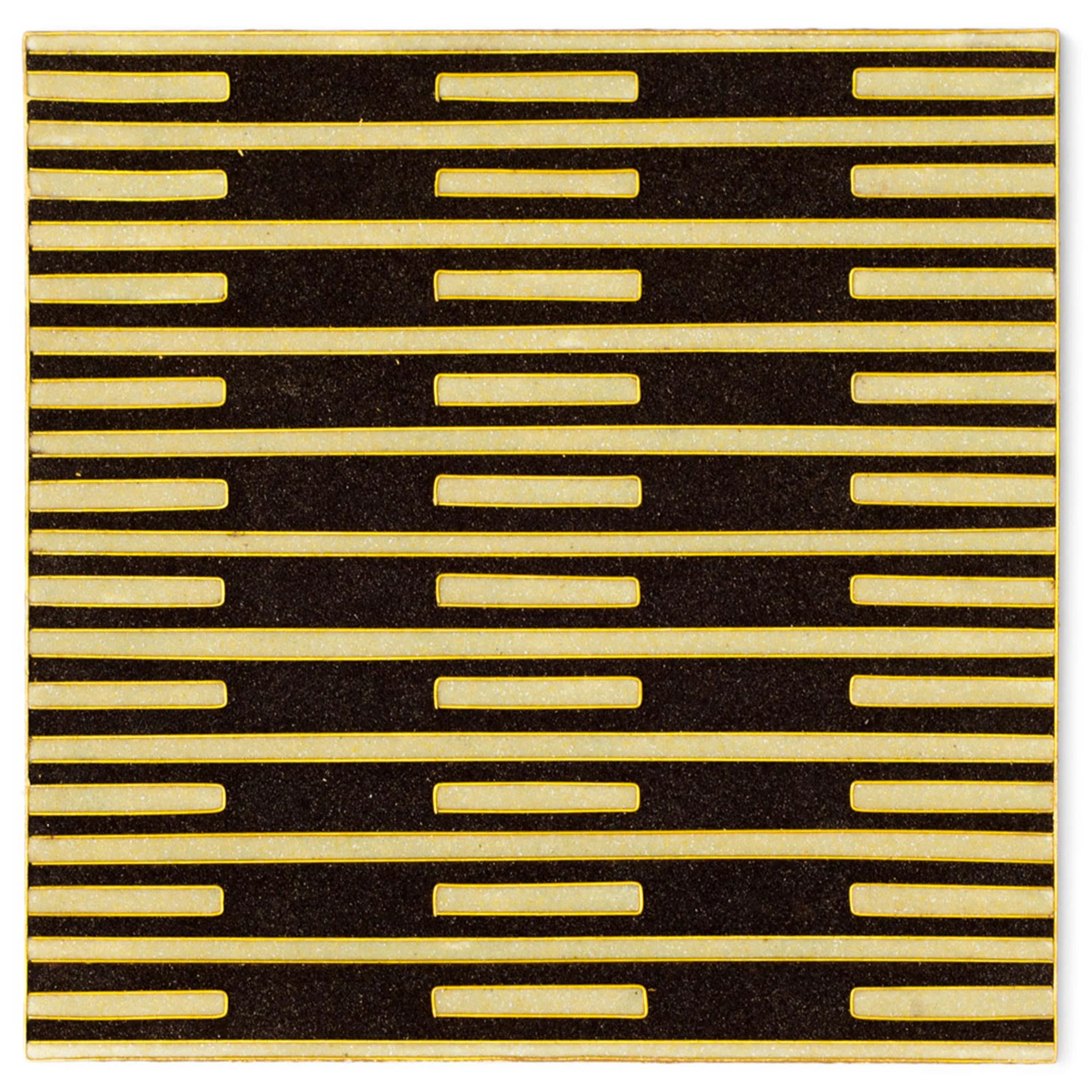 reda amalou collection taupe black cloisonné tiles luxury home décor