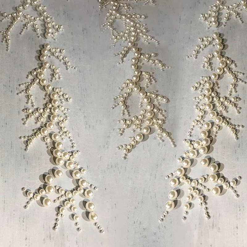 Coral Treasures Embellished Luxury Wallpaper