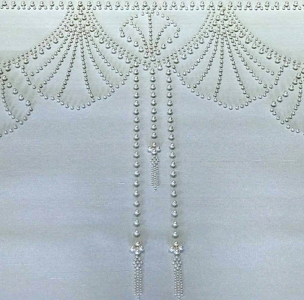 Joie de Vivre Embellished Luxury Wallpaper