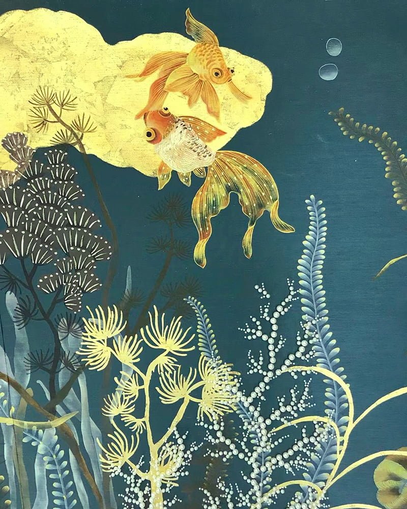 Hand-Painted Wallpaper Designs | Luxury, Customizable, & Unique | LALA