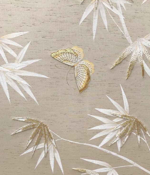 chinoiserie-tranquil-hand-painted-wallpaper-white-bamboo-leaves-yellow-butterfly.jpg