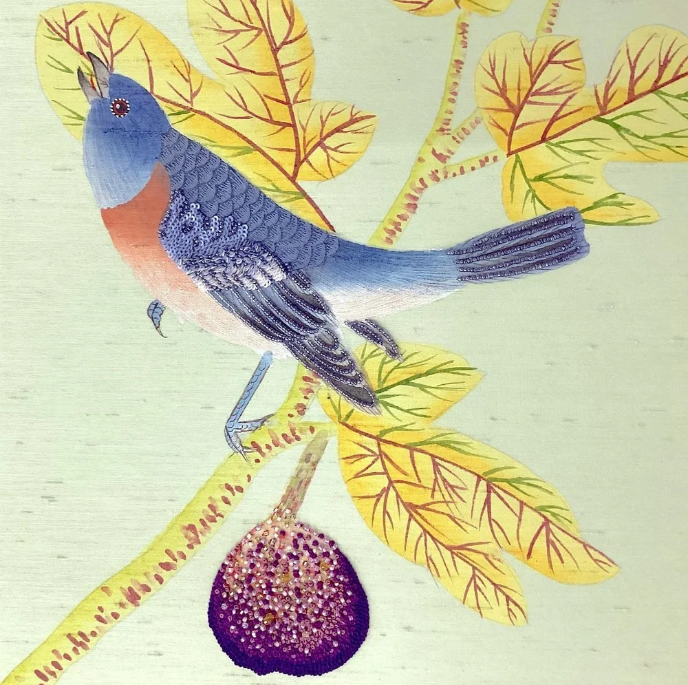 Farm-To-Table Hand Painted Wallpaper