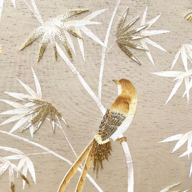 de Gournay Hand painted wallpaper and fabrics