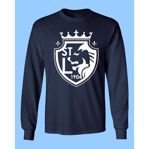 T-Shirt Manches Longues - Bleu