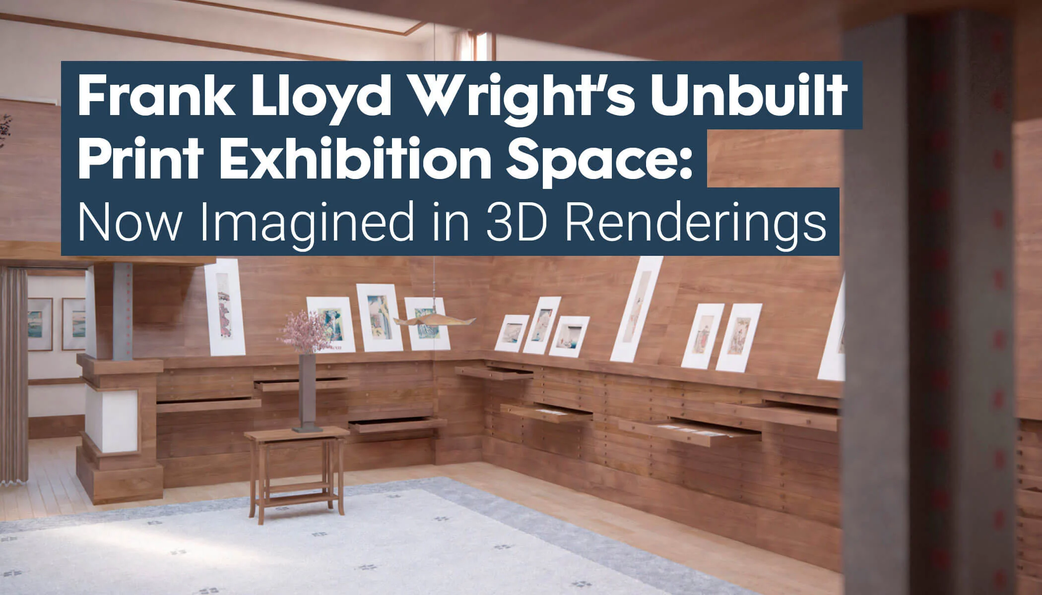 Fashion flagship store Shop Now Frank Lloyd Wright EXHIBITION FONT ...