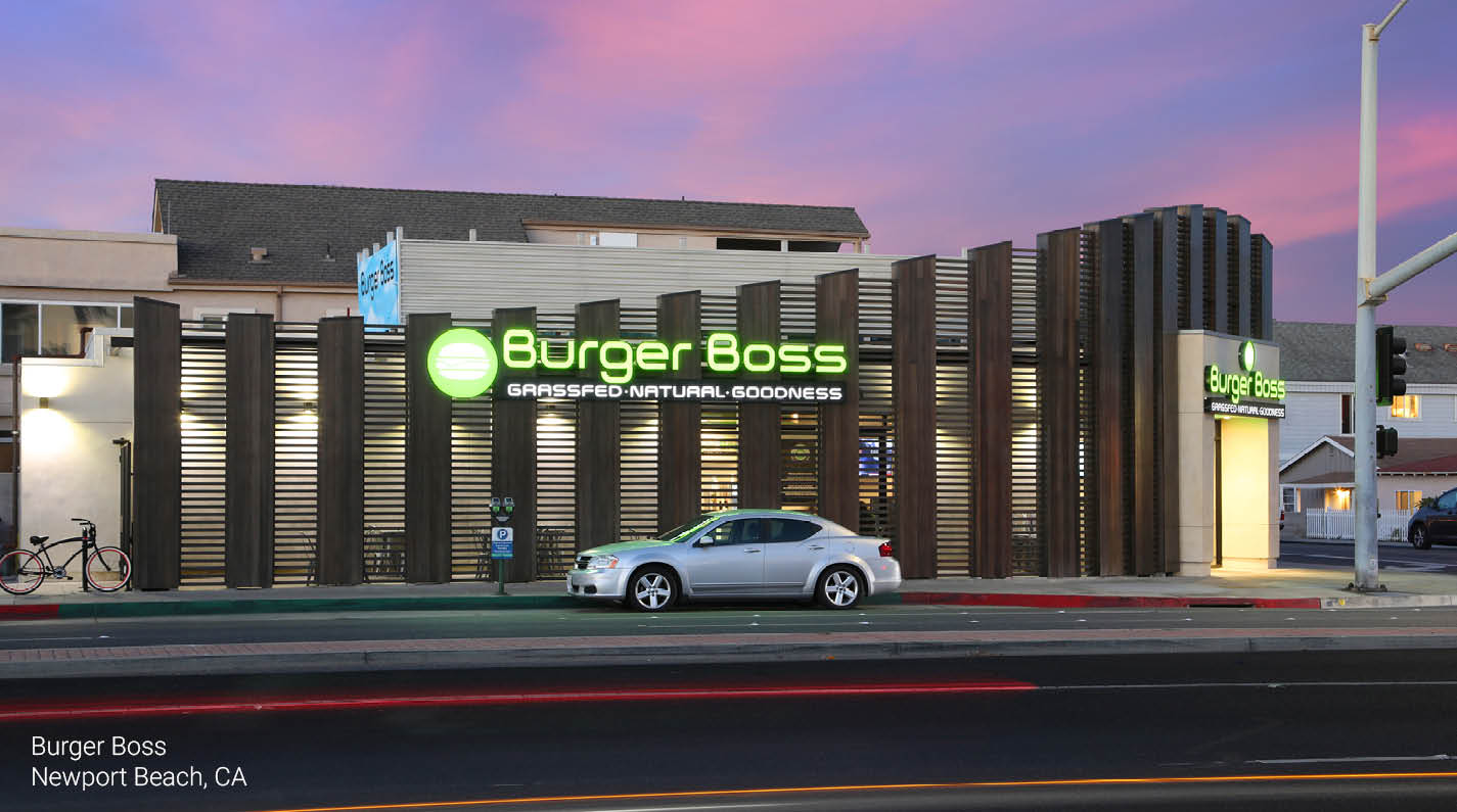 Burger Boss Restaurant Newport Beach, California