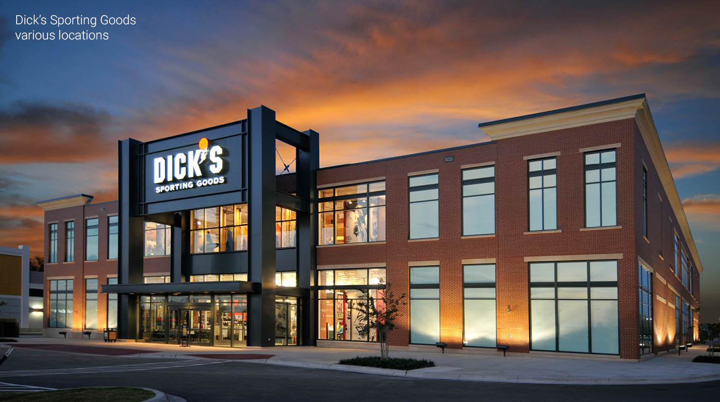 Dick's Sporting Goods, Various Locations
