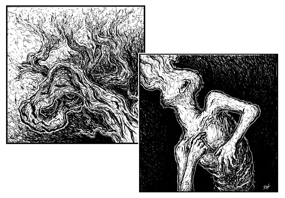Out of Dust / Front and Back Album Artwork