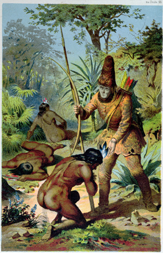 “Robinson Crusoe and Man Friday”