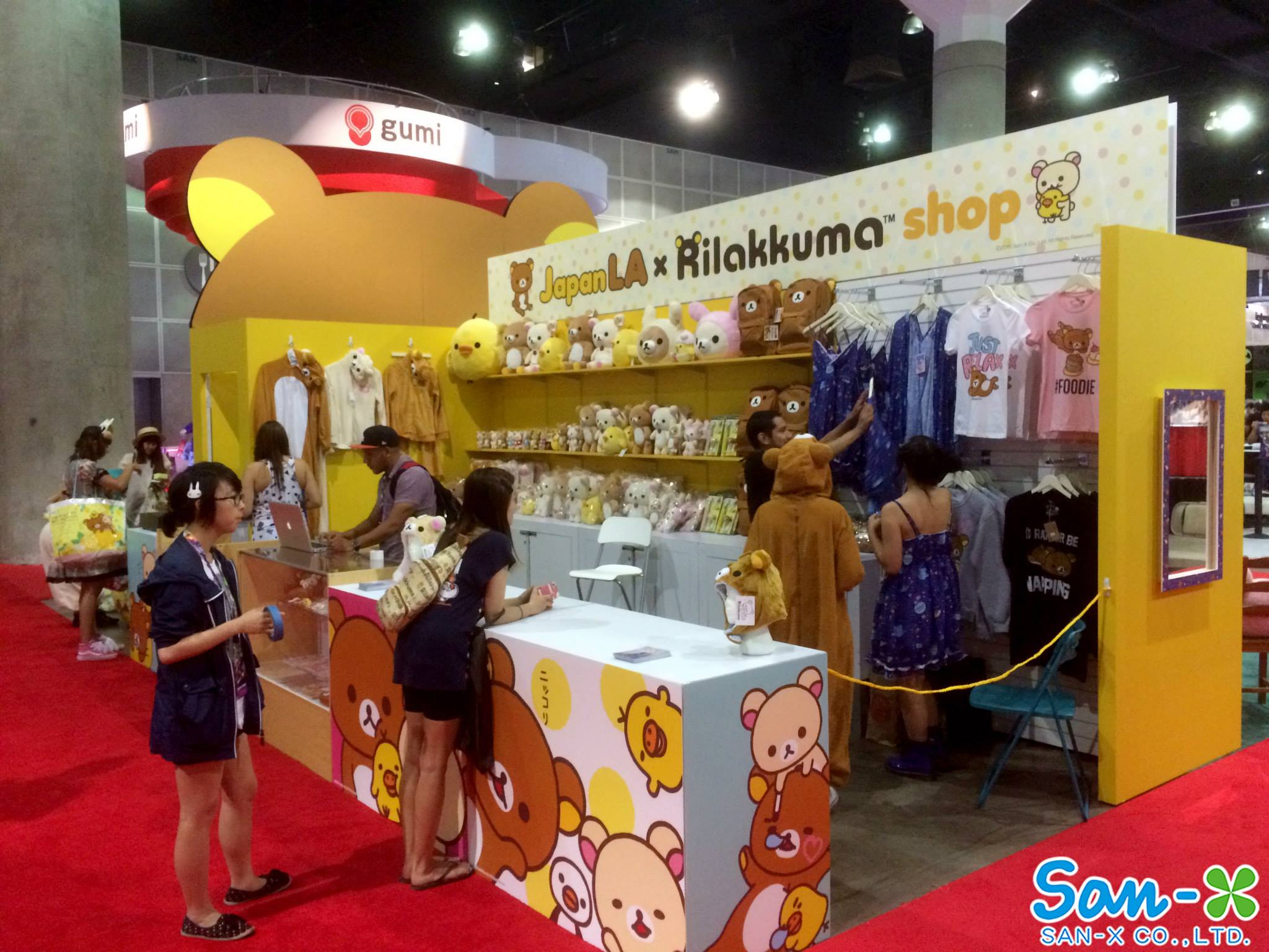 Rilakkuma Booth at Anime Expo