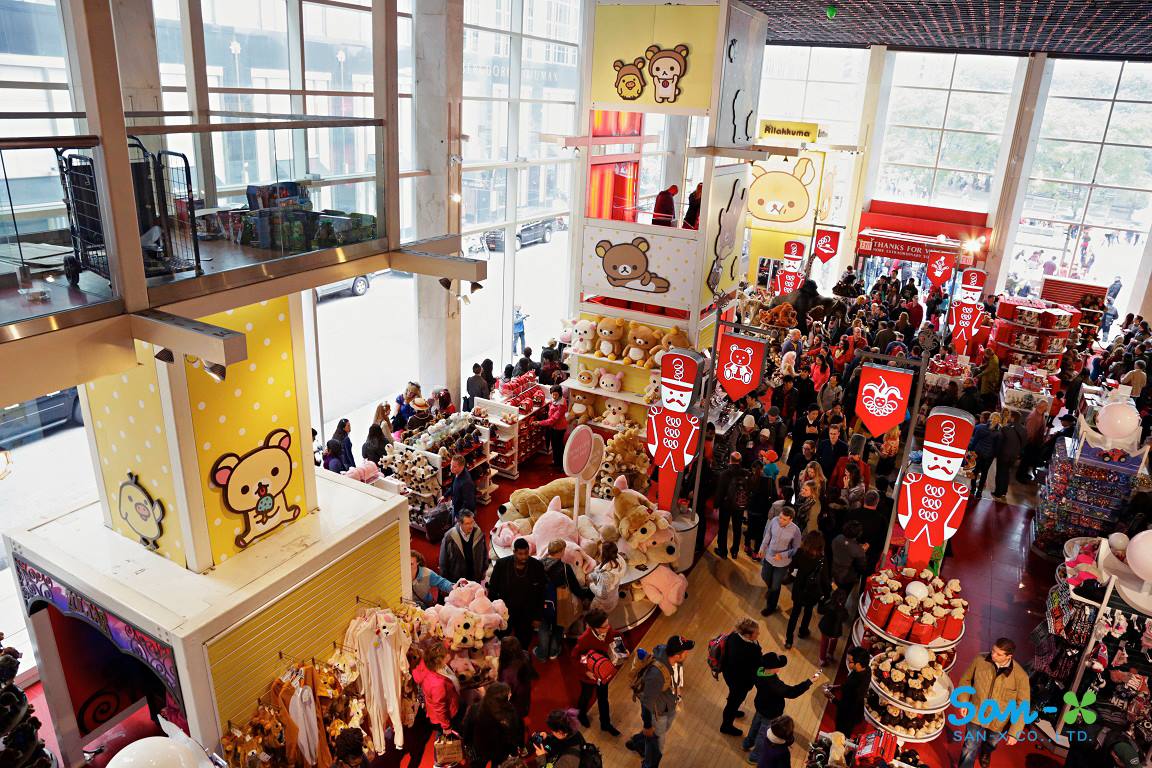 Rilakkuma Event at FAO Schwarz in NYC