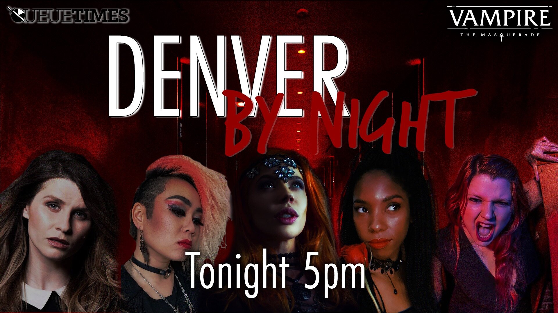  “Denver By Night'“ live RPG show on Queutimes Network 