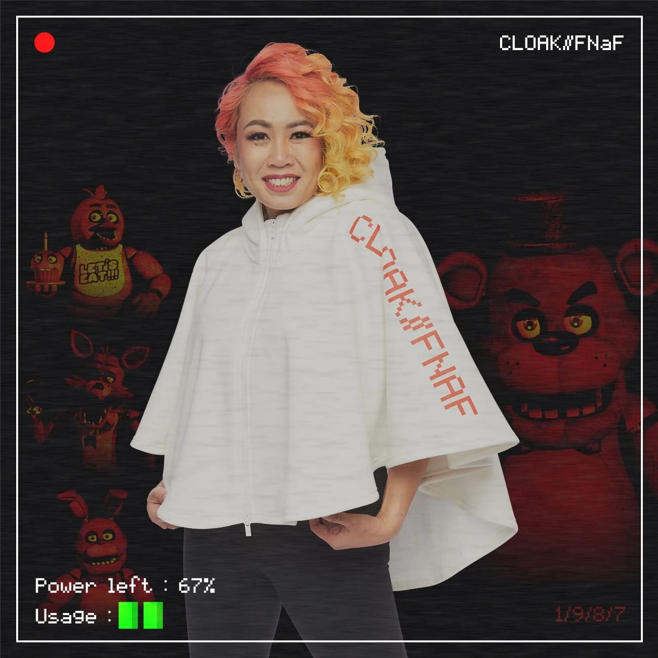 Cloak Brand x FNAF Model