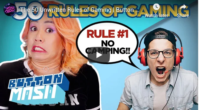 Button Mash: 50 Rules of Gaming