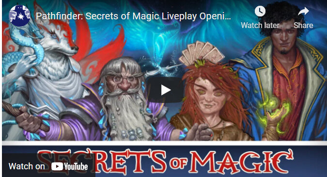  Hachi, on the TTRPG live play show “Secrets of Magic,” produced by Paizo, Inc. 