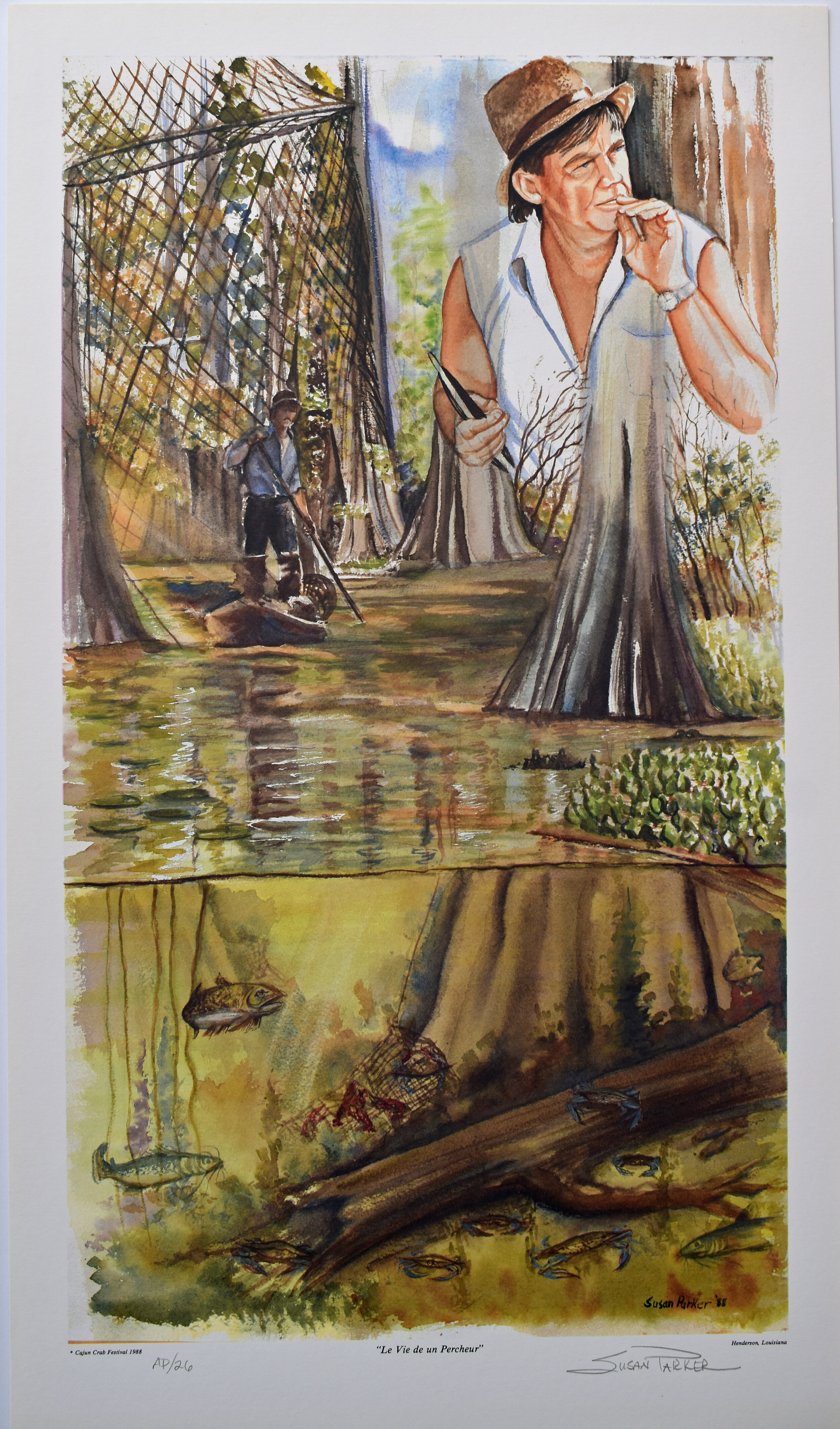 The Life of a Fisherman- PRINT