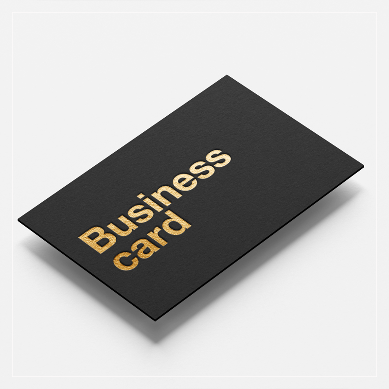 Spot UV Silk Laminated Cards