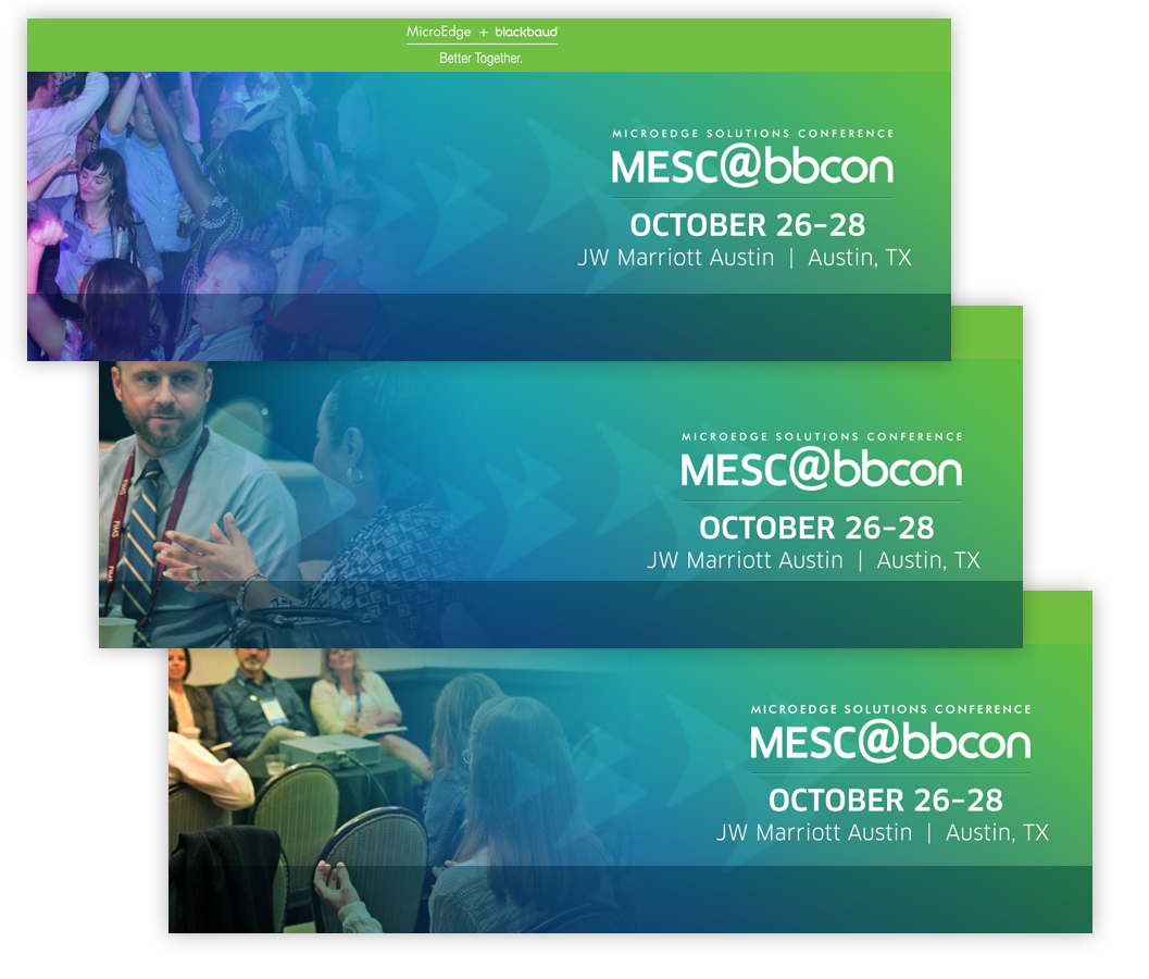 Blackbaud: Social media banners