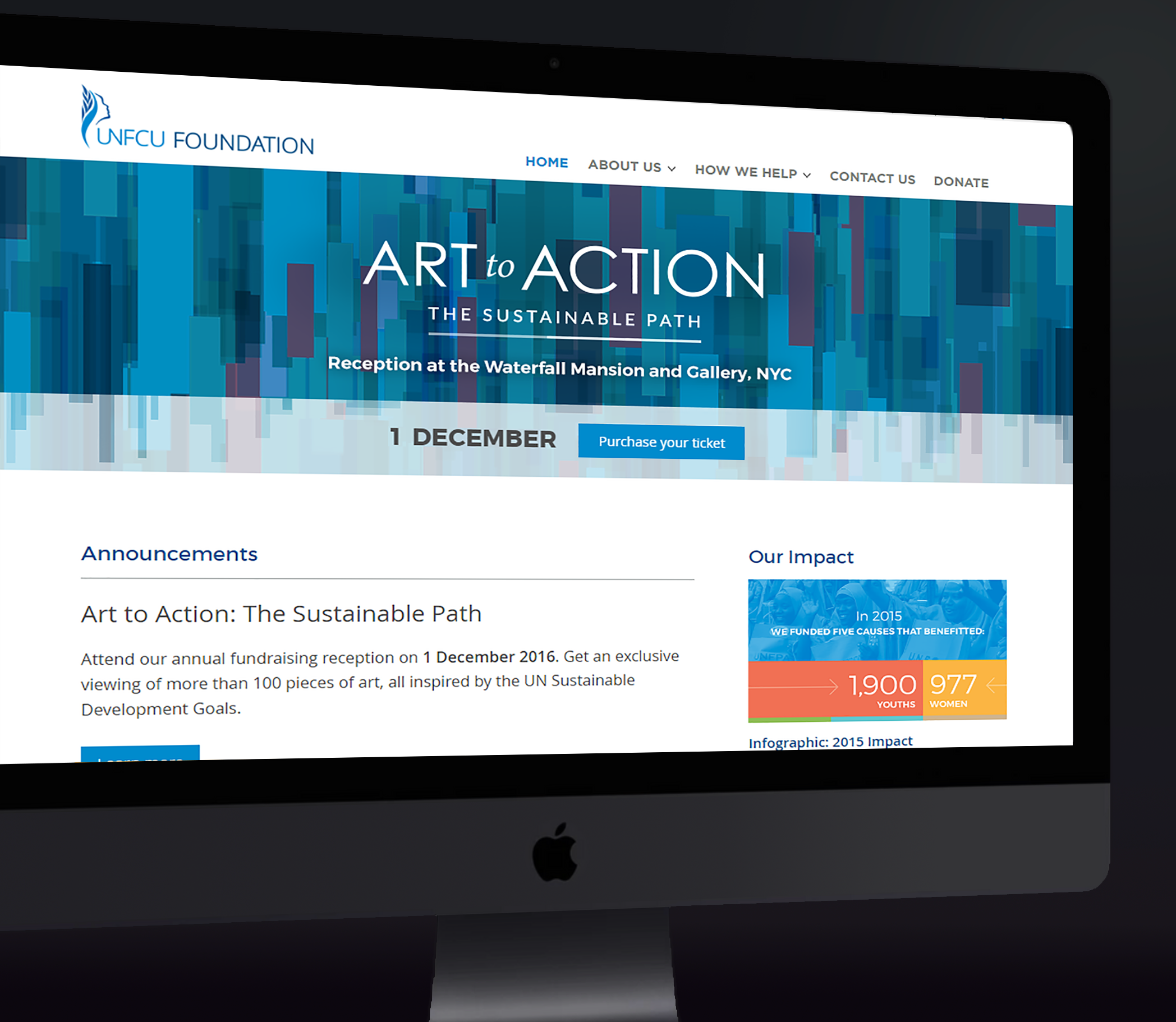 UNFCU Foundation: Annual Gala branding