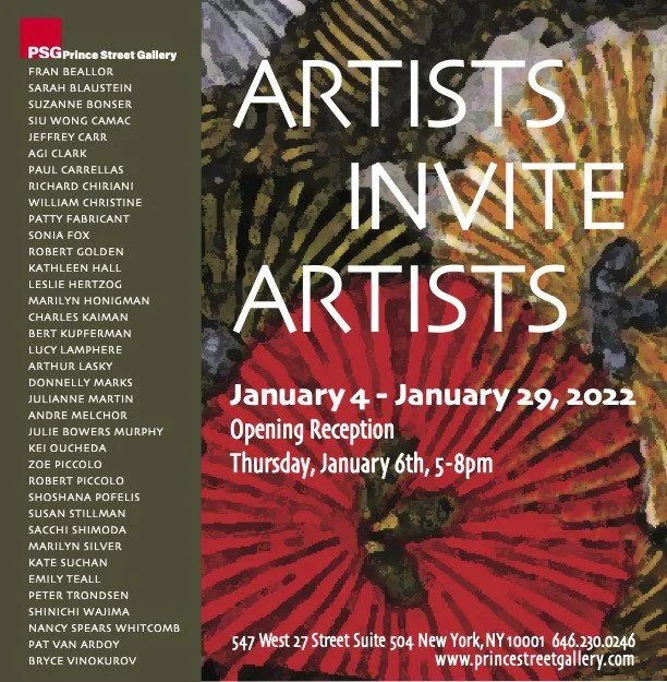 Prince Street Gallery Artists Invite Artists