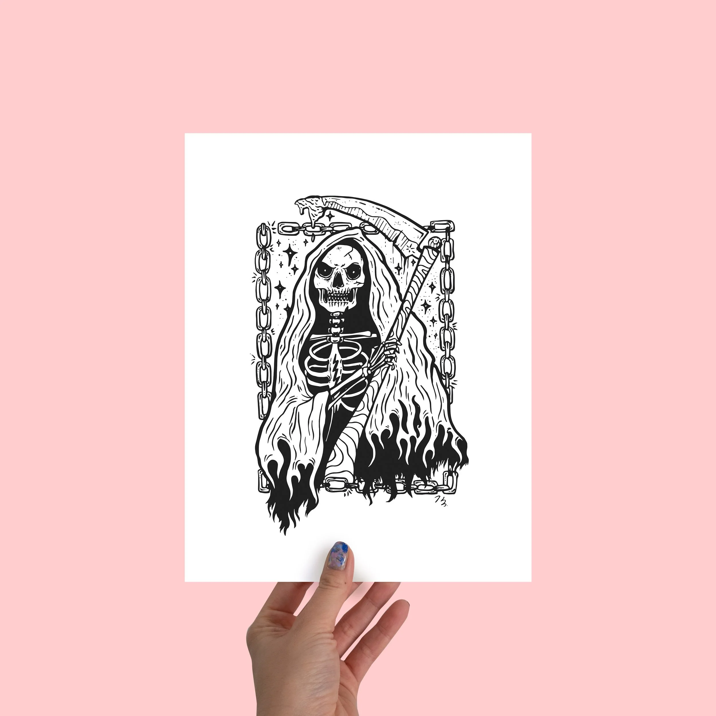 He Reaper Print - 8.5 x 11