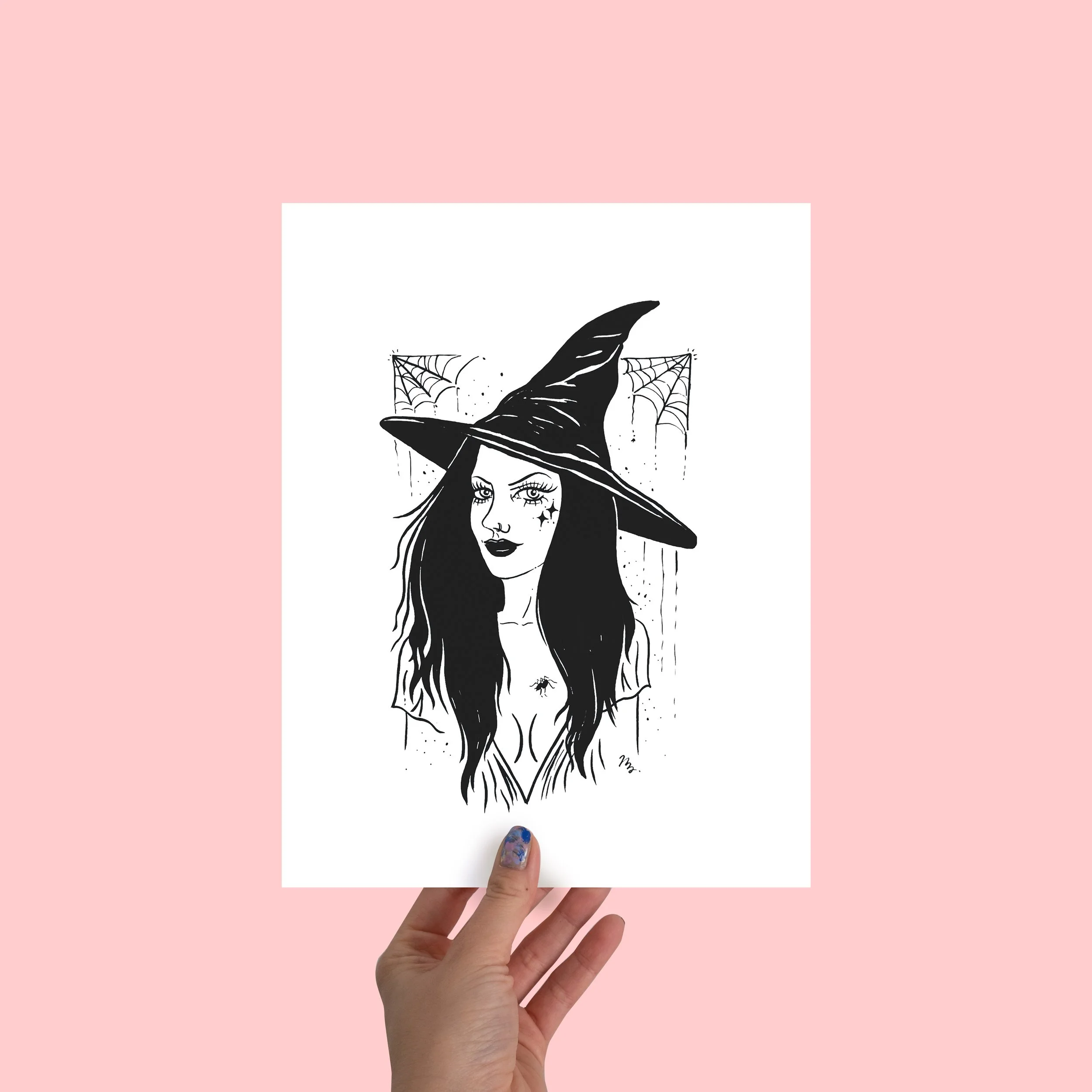 Witchy Gal Print - 8.5 x 11