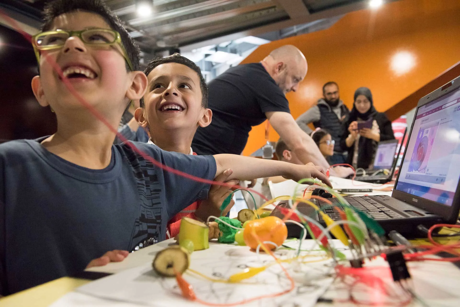'Bug Club' computer workshop for SKY and Leeds International Festival