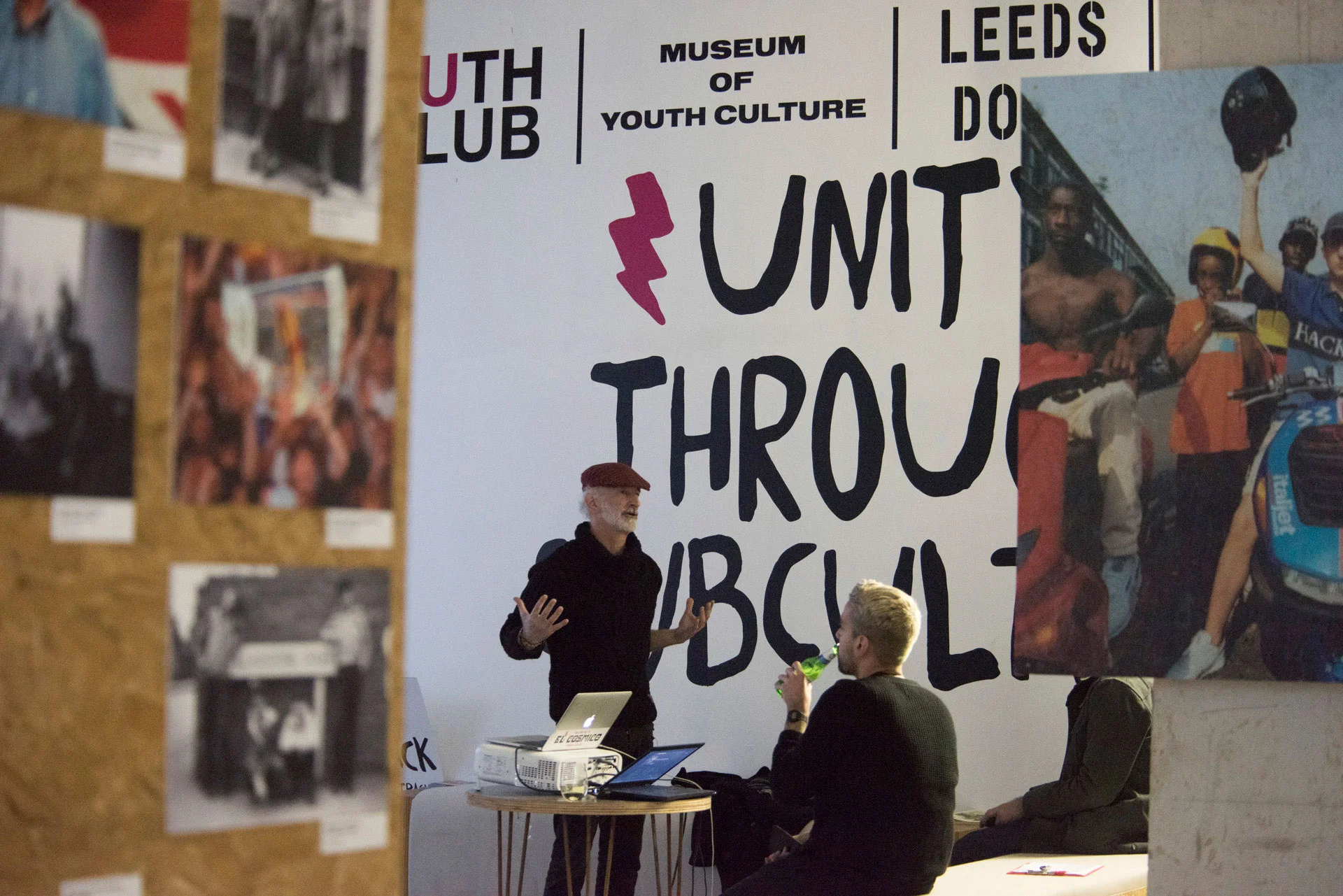 Unity Through Sub-culture' exhibition by Youth Club for Leeds International Festival and Leeds Dock, Allied London