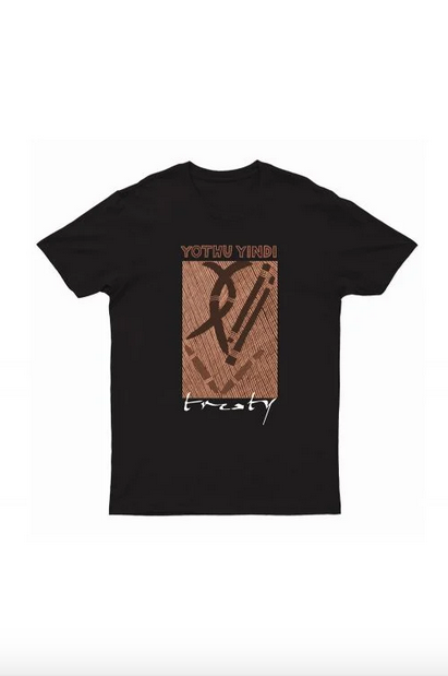 Treaty Black T-Shirt    $35
