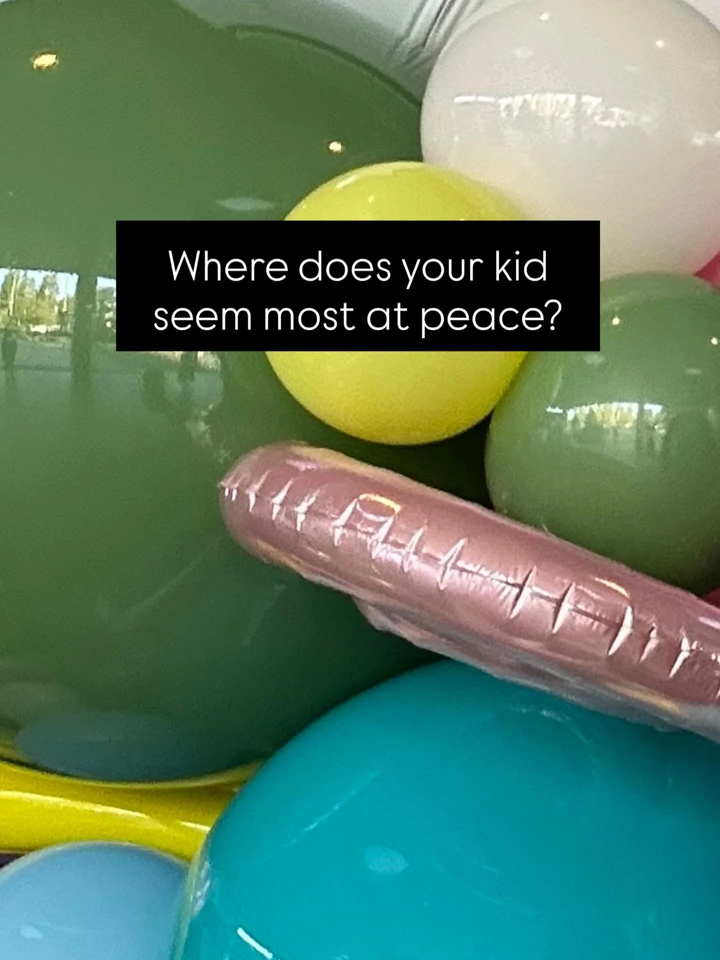 Sabbath.

It's a time of holy rest. And while it  may seem that some of our kids are literally never at rest, unless they are asleep (and even then for some it's questionable) we all seek the true and deep-seated rest that comes from being in Jesus's