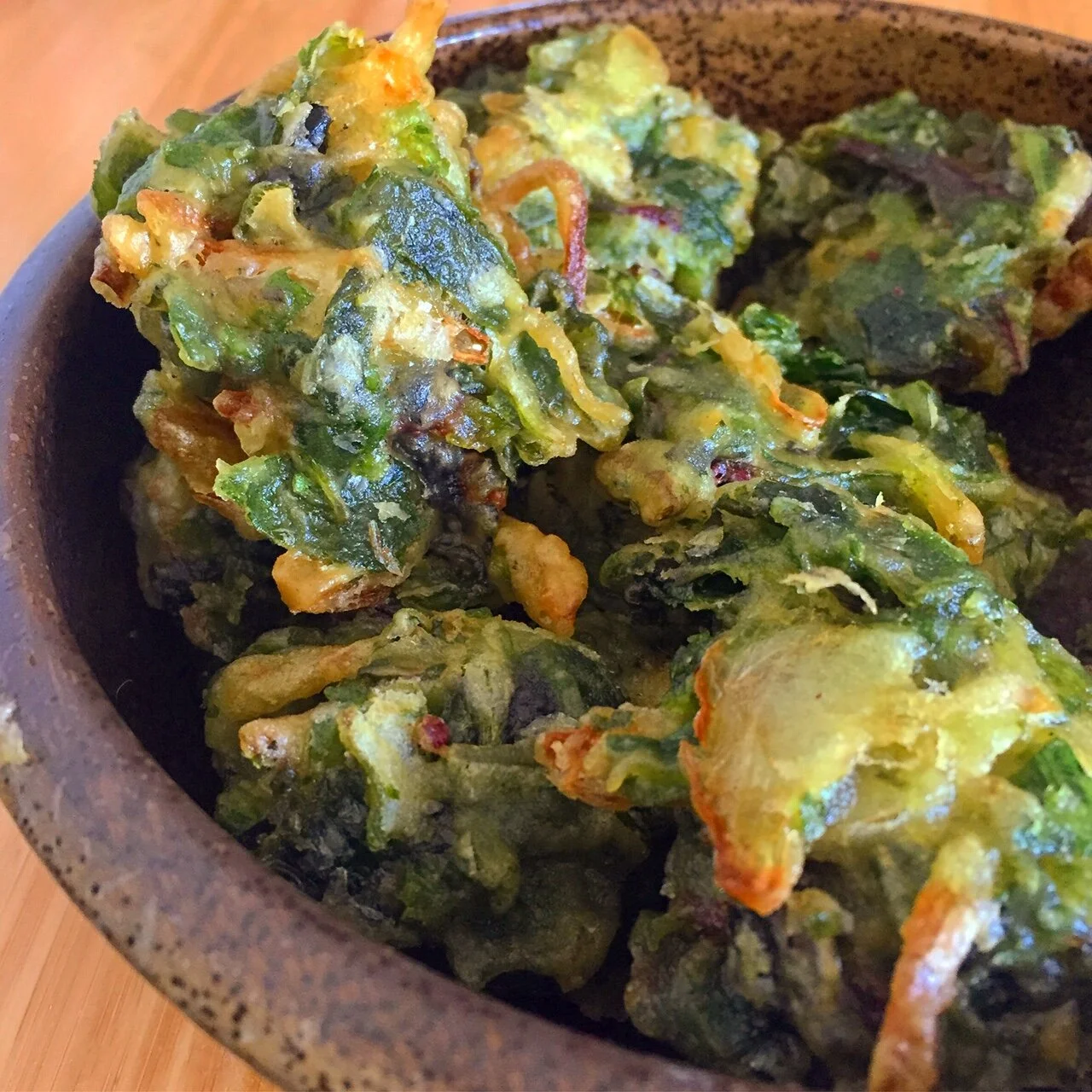 Salad Fritters - aka you can win friends with salad