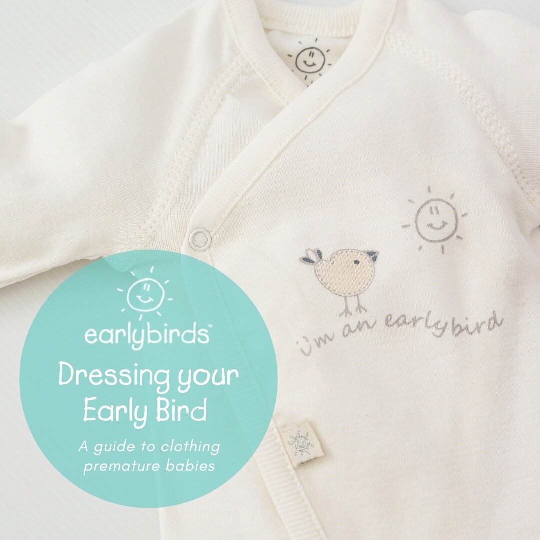 🌞 Introducing our free downloadable guide to clothing your premature baby 🌞⁠
⁠
Using our 21 years of knowledge and founder of Earlybirds Lynda's own lived experience, we created this guide to both inform and empower new premmie parents when it come