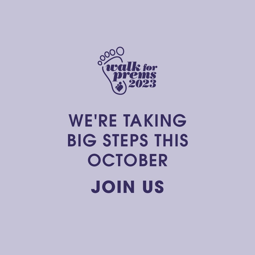 👣 October is Walk for Prems month! 👣⁠
⁠
As a Proud Friend of Walk for Prems, we&rsquo;re stepping up and taking action to help the 48,000 families who have a sick or premature baby born each and every year.⁠
⁠
How? By dusting off our walking shoes 