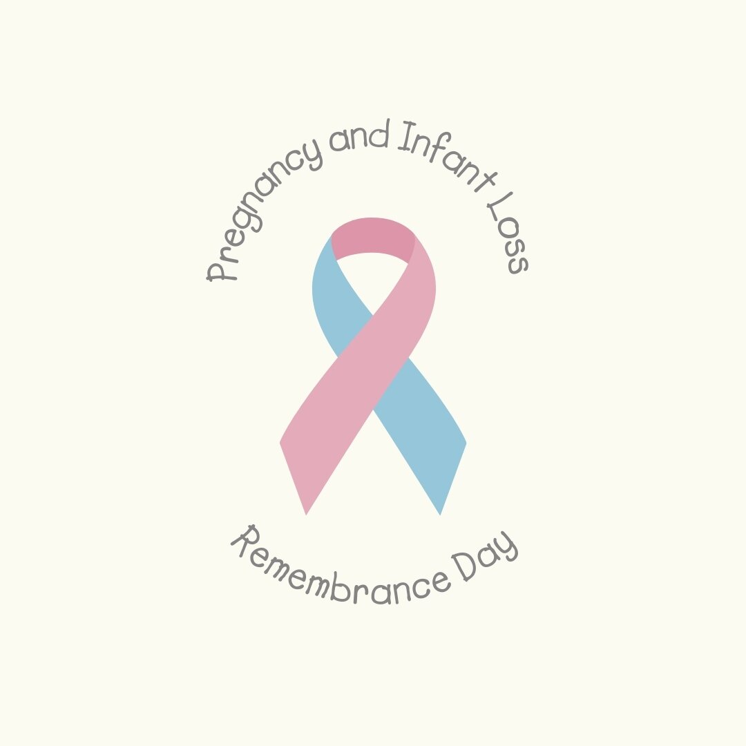 This month is Pregnancy and Infant Loss Awareness Month and today we acknowledge Pregnancy and Infant Loss Remembrance Day 💞⁠
⁠
During October, today and every day, we hold in our hearts the babies not here with us and we hold in our thoughts their 