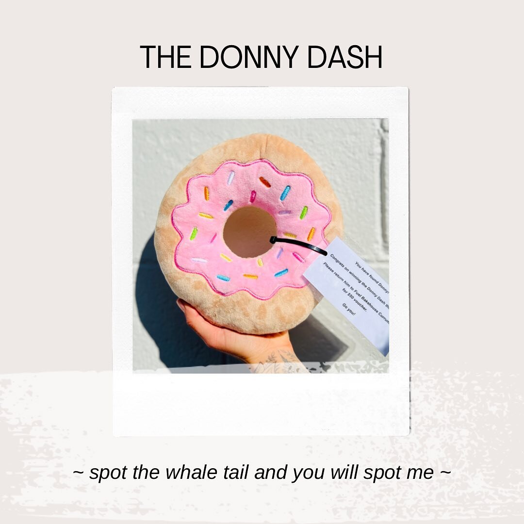 🍩 Donny Dash Clue Time🕵️&zwj;♀️
&bull;
~ spot the whale tail and you will spot me ~ 
&bull;
Location: 4221
&bull;
#fueldonnydash FIND DONNY 🔎🍩😜