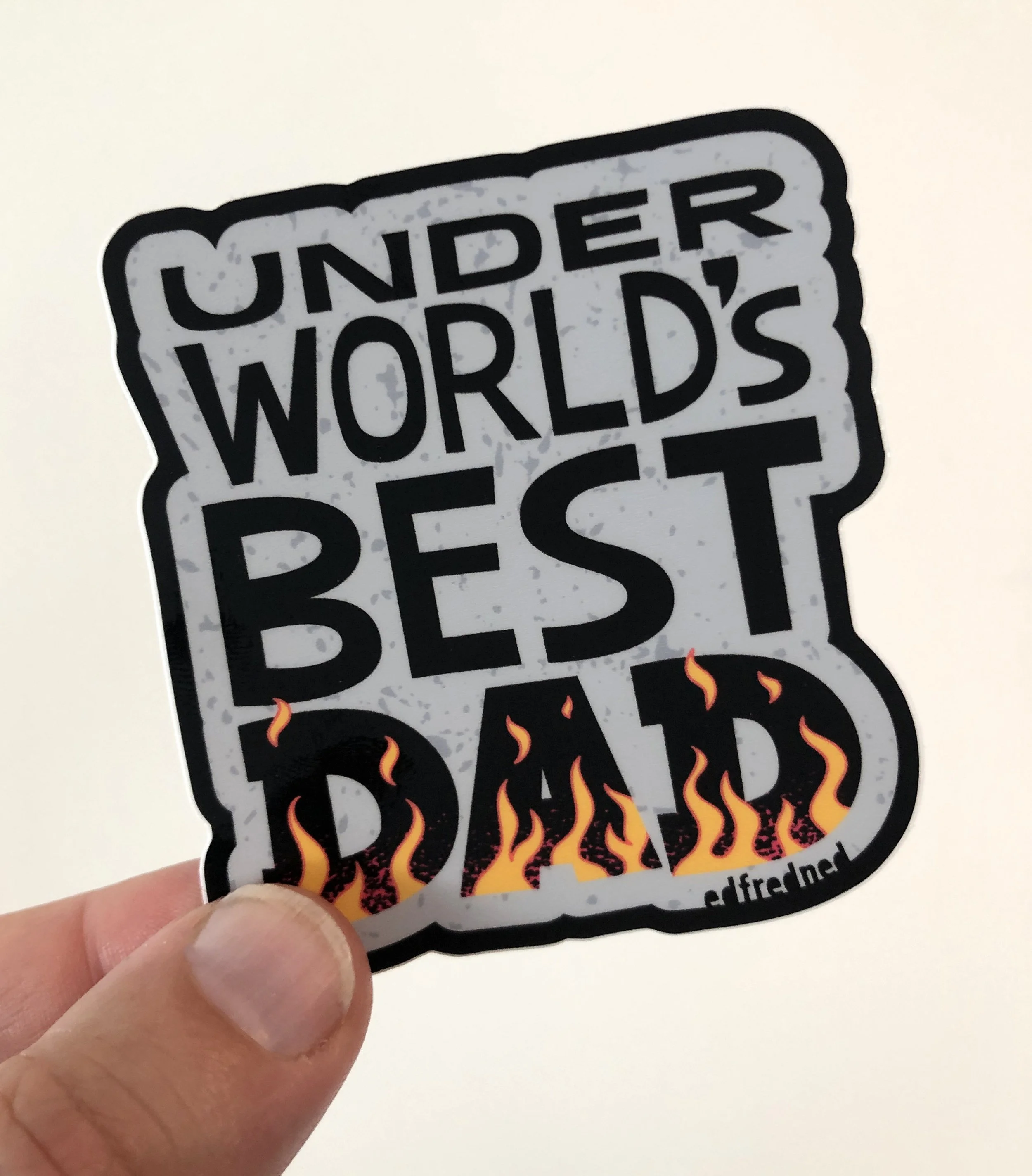 Underworld’s Best Dad vinyl sticker