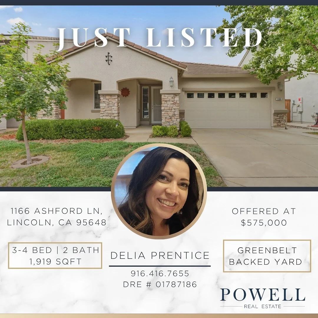 ✨ Just Listed in Lincoln! ✨
Welcome to 1166 Ashford Ln!  A beautifully maintained 3&ndash;4 bedroom home backing to a peaceful greenbelt! This thoughtfully upgraded residence features an open-concept kitchen, leased solar with battery backup, new HVA