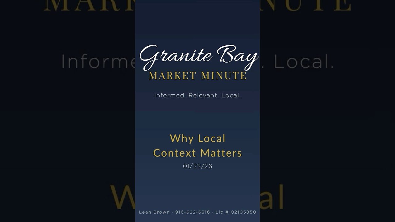 Why Local Context Matters in Real Estate