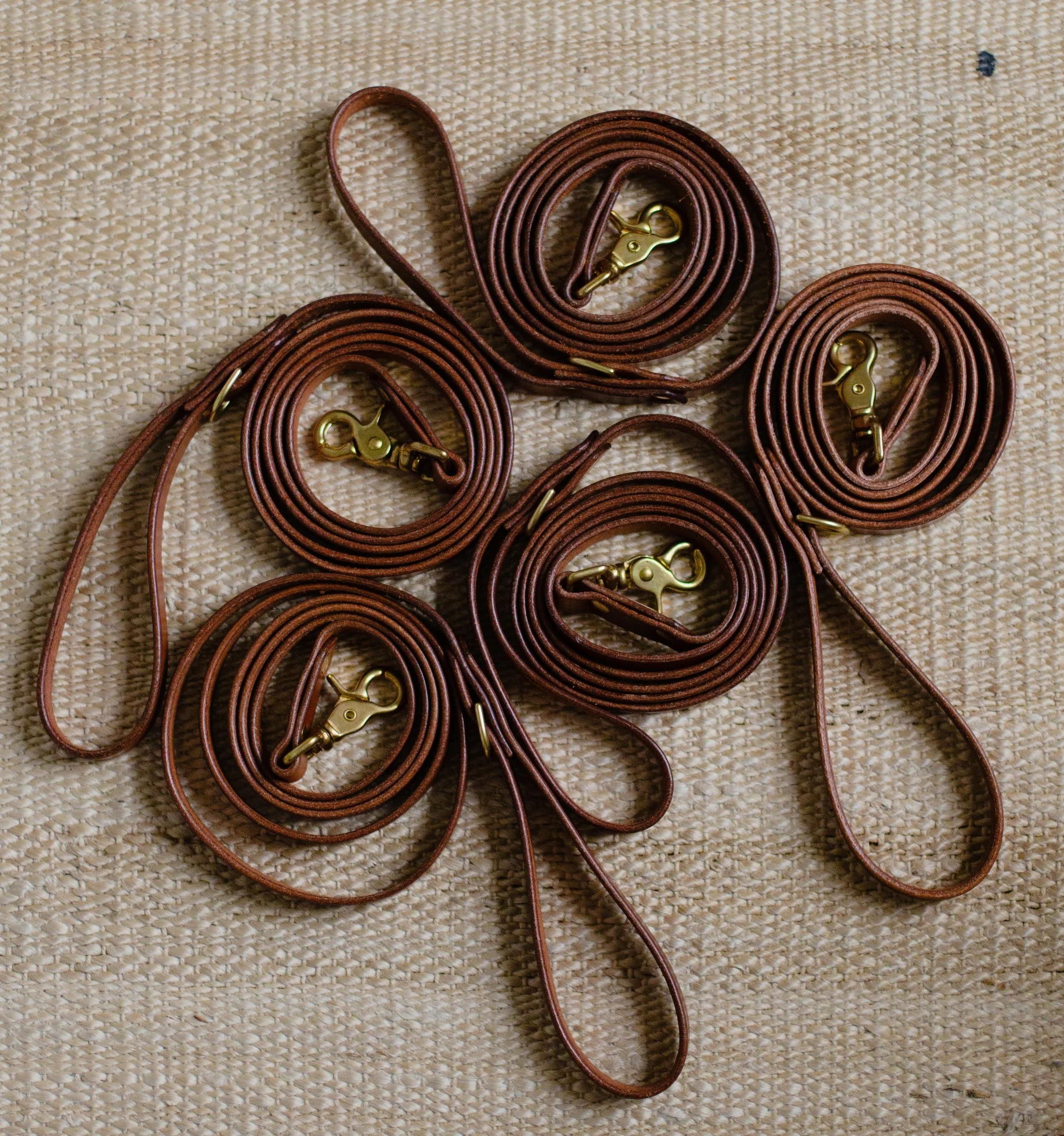 Premium Leather Dog Lead