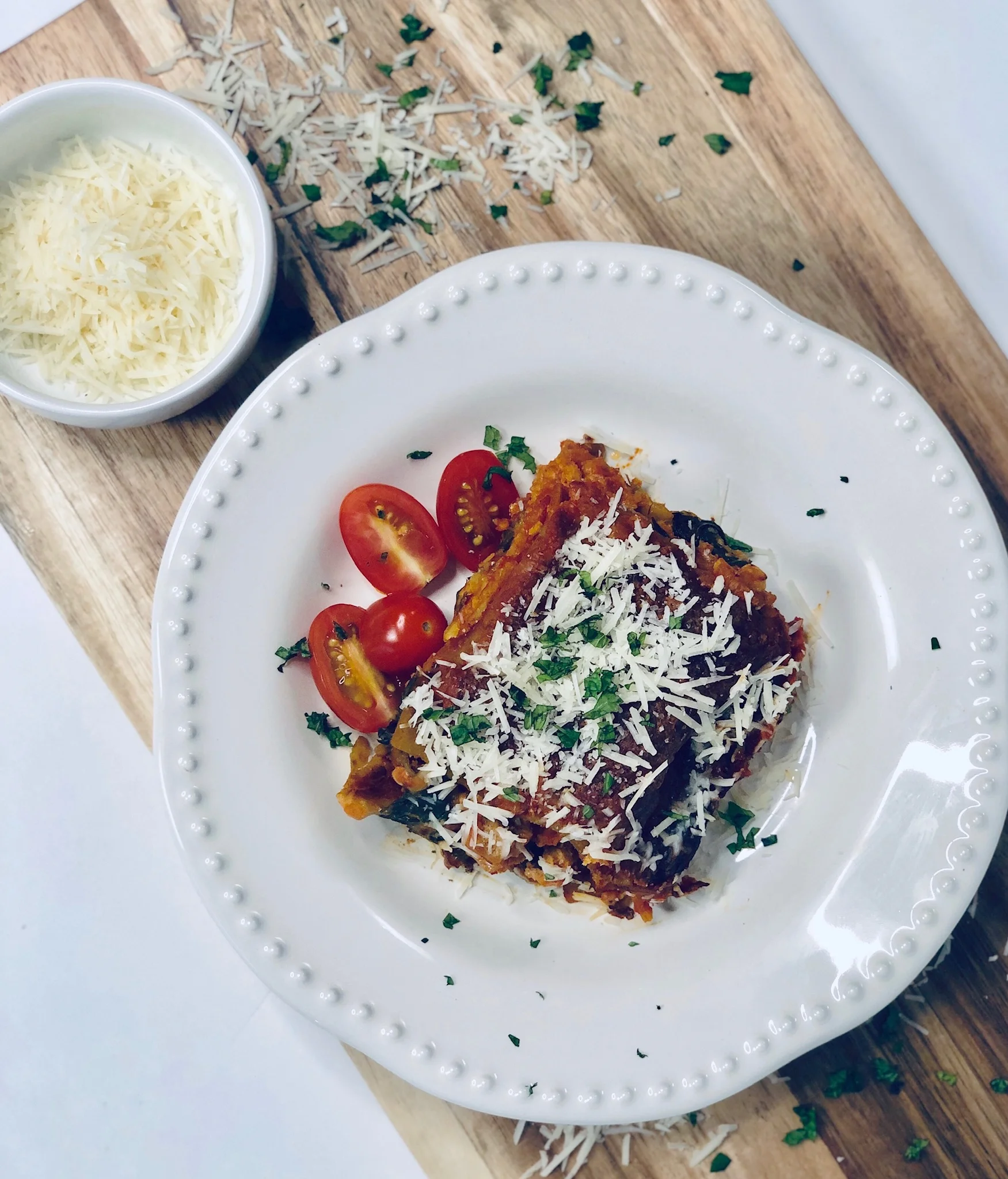 Green Lentil “Hulk” Lasagna