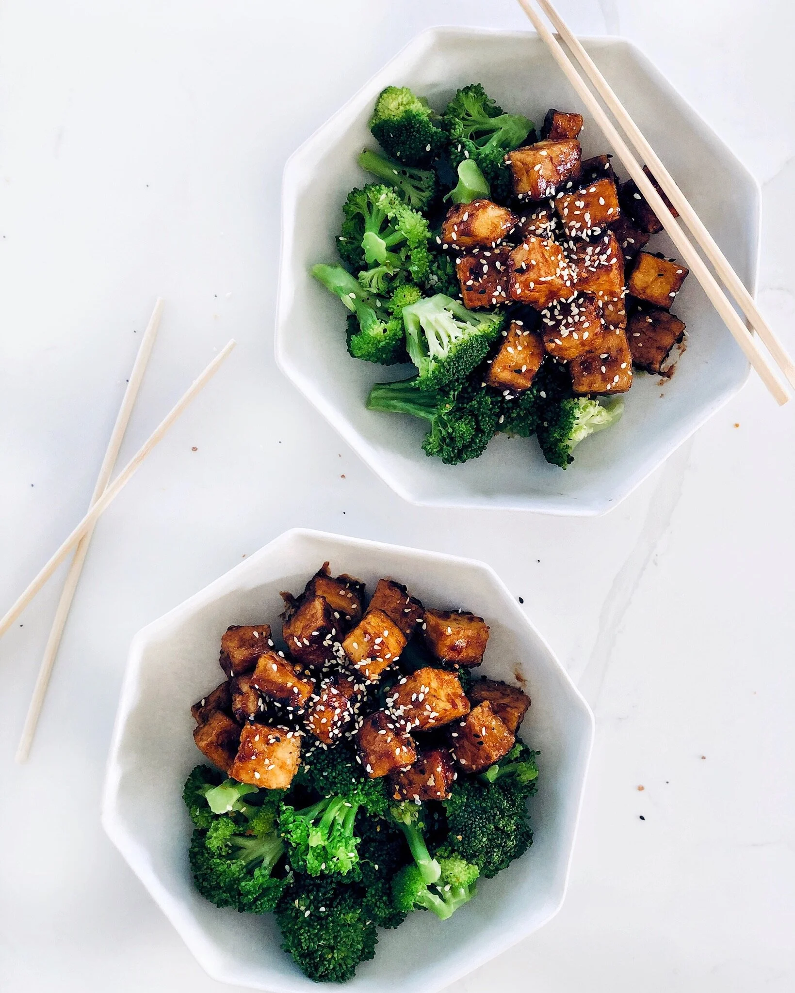Avy’s First Timer Sesame Garlic Tofu