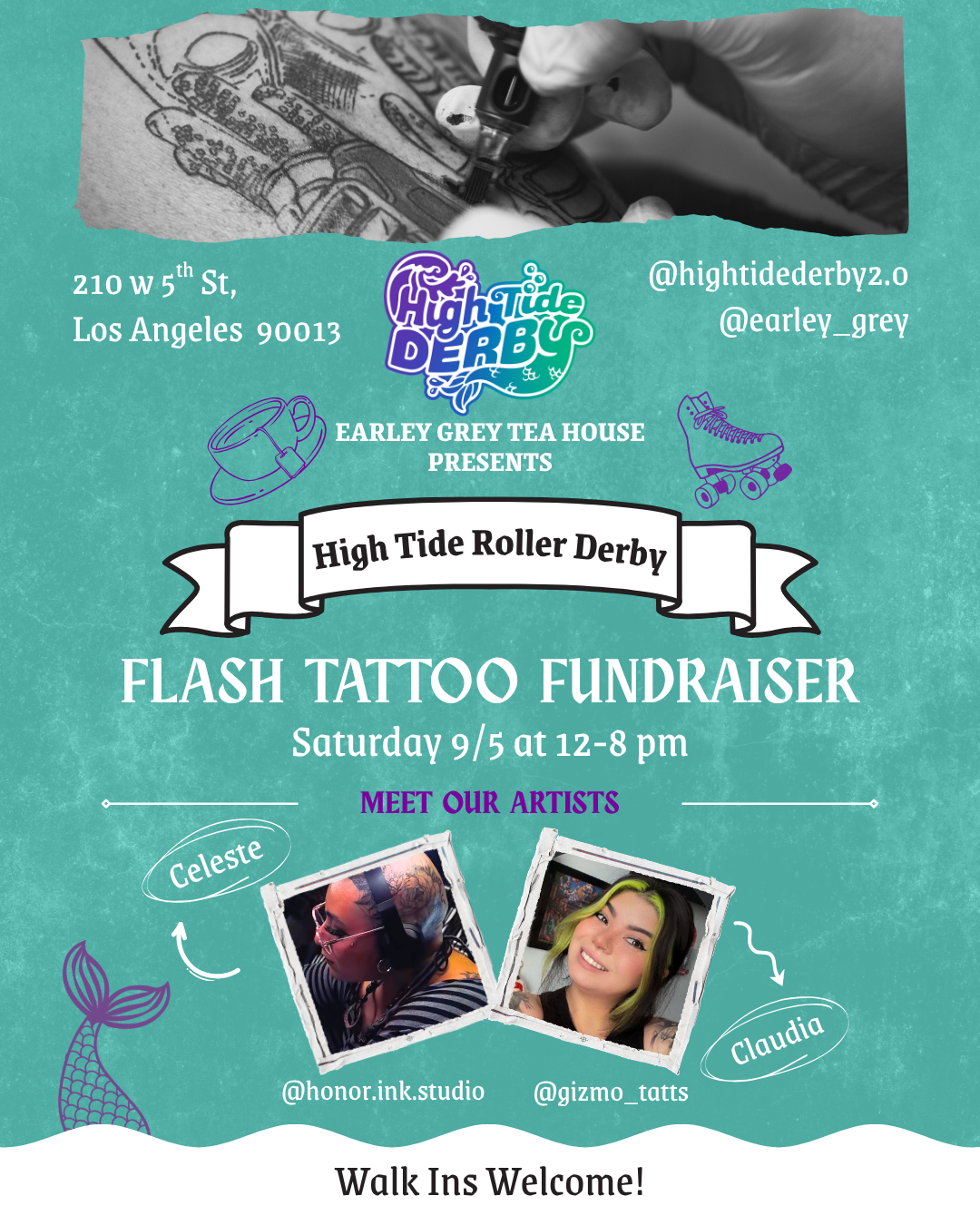 Tattoo and Tea Fundraiser