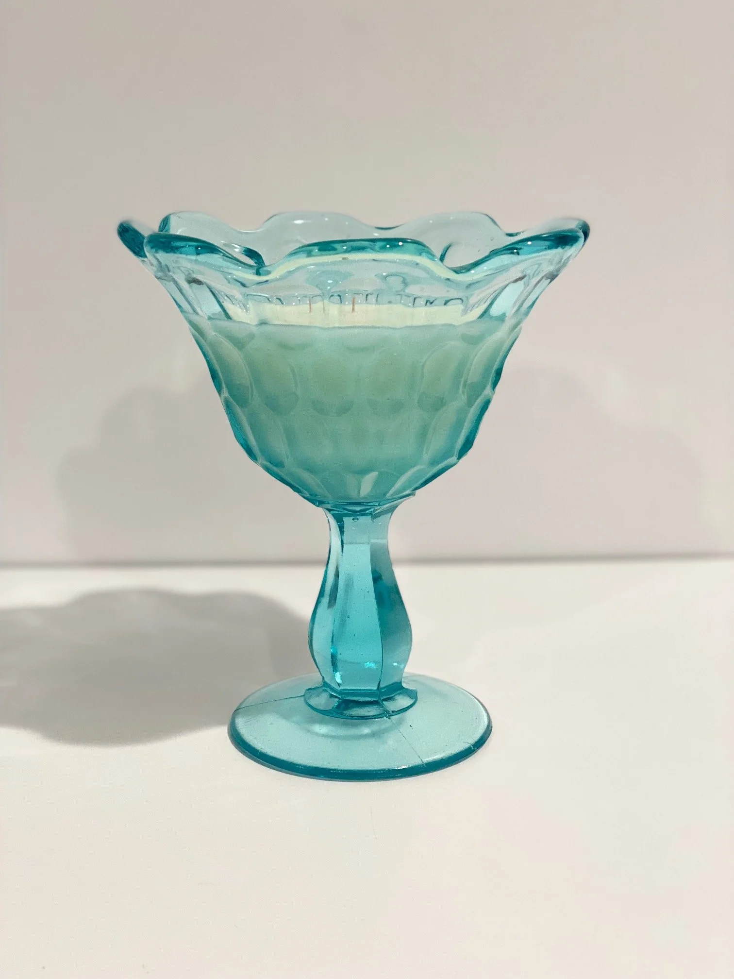 AQUA FENTON THUMBRPINT COMPOTE