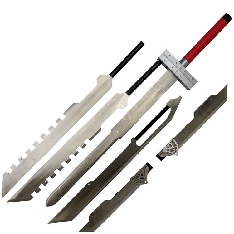 Individual Blades of Buster Sword