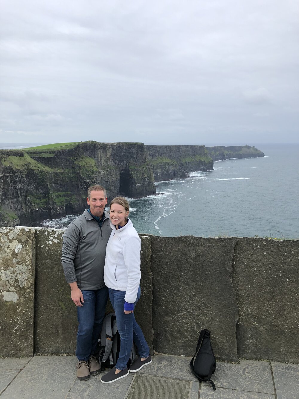 Jesse &amp; Emily at The Cliffs of Moher