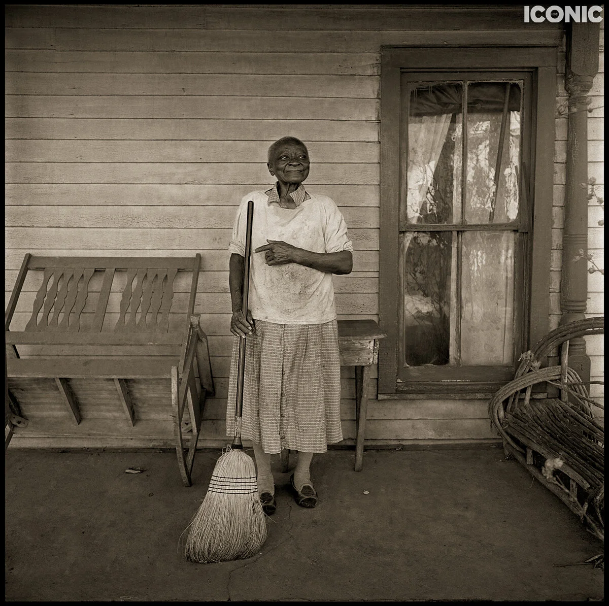 Pearl On Her Front Porch, Sadieville, KY