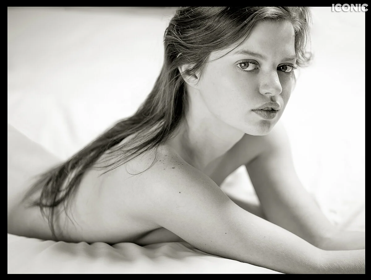 Genna On The Bed, Costa Mesa, CA