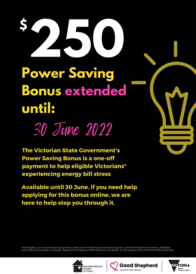 Power Saving Bonus