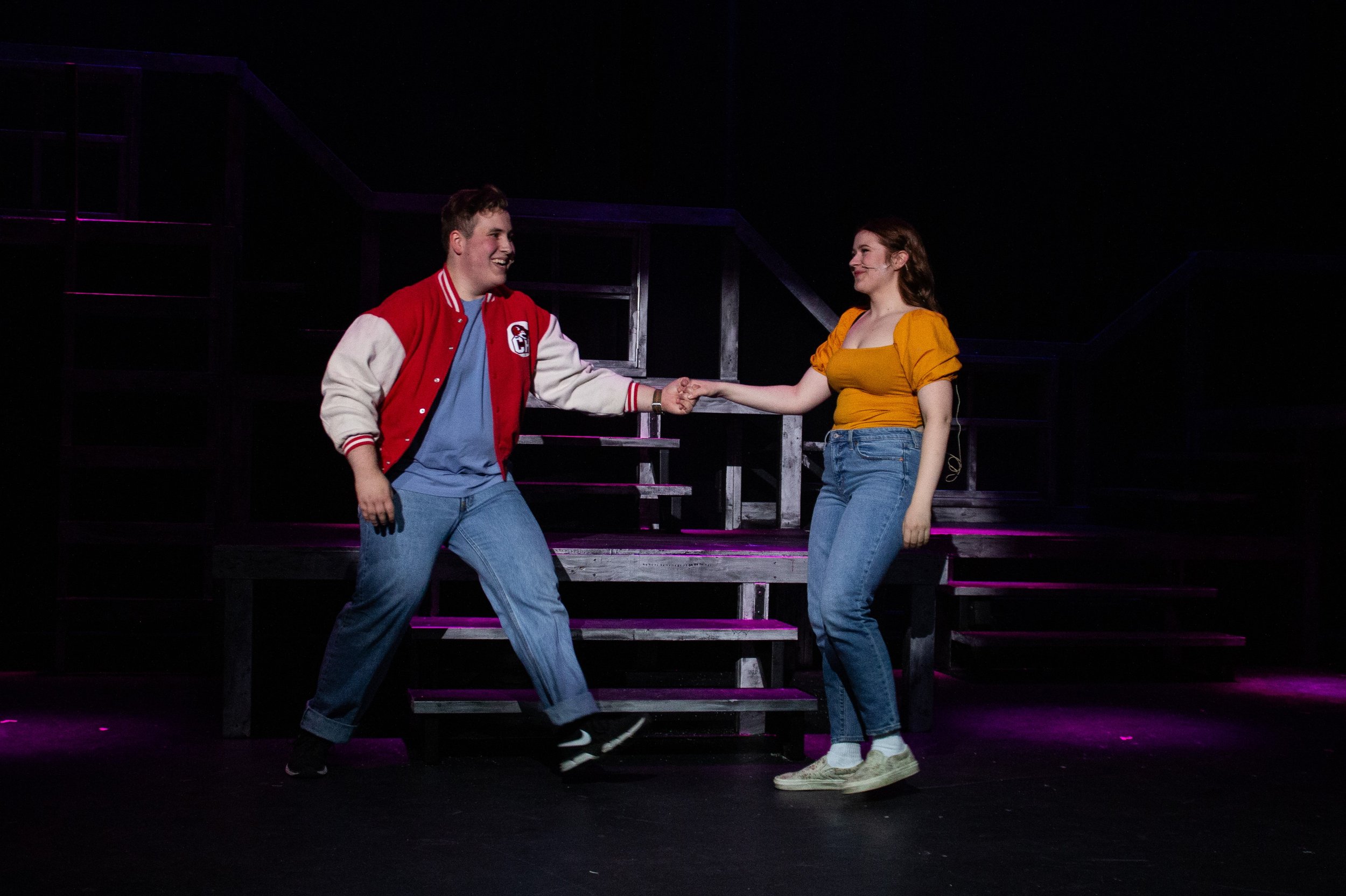 Nolan Brown as Tommy Ross Kianna King as Sue Snell Photo by Brittany Doucet-Lewis