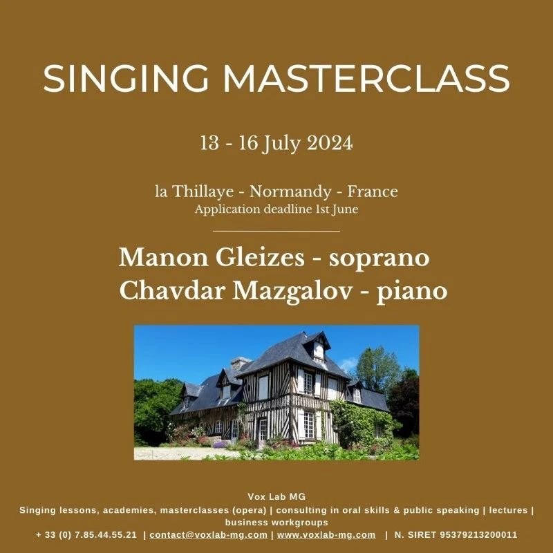 First news of the day : the sharing of my upcoming masterclass with non the less than my fellow dear colleague and friend @chappzzz 
This is huge for us : 
1st masterclass together 
1st ever music masterclass at @lathillaye 

Flyer in french in the p